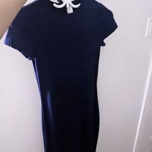 Navy Blue Basic Women’s Dress